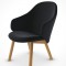 TON Albu lounge / musta Renewed Loop 60999